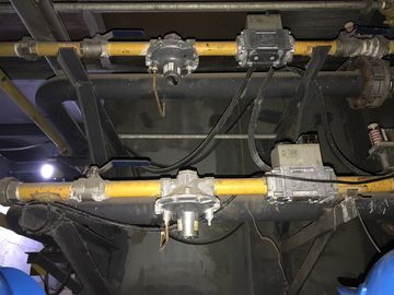 Linha sistema de controlo da galvanização do mergulho quente do aquecimento da chaleira do zinco, planta de galvanização automática 