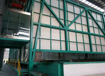 Equipamento da galvanização do mergulho ISO9001 quente com sistema da utilização do calor Waste de gás de conduto