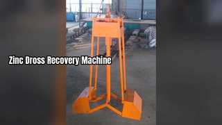 Eficiência elevada da máquina de reciclagem de escória de zinco