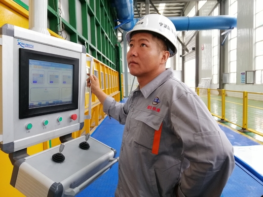 Linha de galvanização de aquecimento eléctrico totalmente submersa para todos os tipos de aço