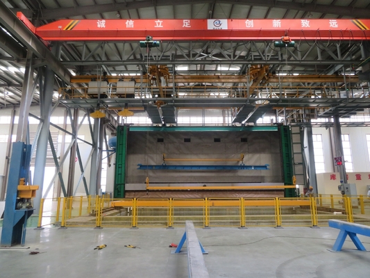 Linha de galvanização de aquecimento eléctrico totalmente submersa para todos os tipos de aço