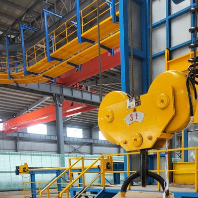 Linha de galvanização a quente para desenho de fios metálicos 0-15 m/min Velocidade de revestimento