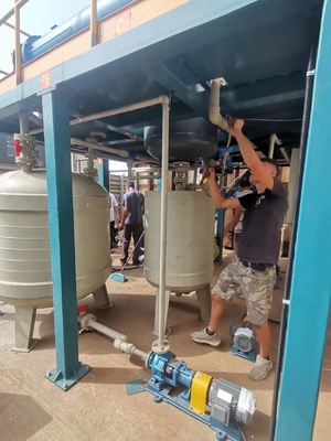 Sistema de extração de fumo industrial de ácido de frequência 50/60Hz com construção de aço inoxidável