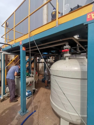 Sistema de extracção de vapor de ácido de aço inoxidável 1200 mm x 800 mm x 1500 mm para extracção em instalações industriais