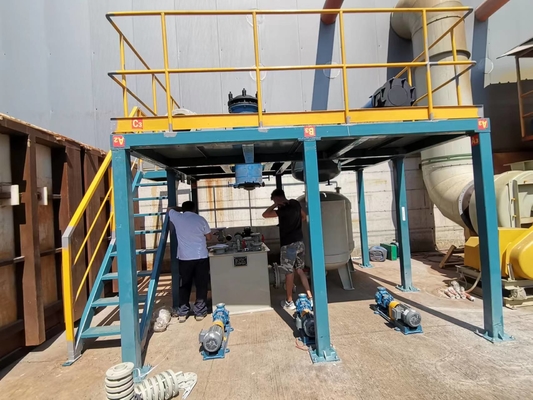 Sistema de extracção de fumo ácido por filtro HEPA 1200 mm X 800 mm X 1500 mm para aplicações industriais