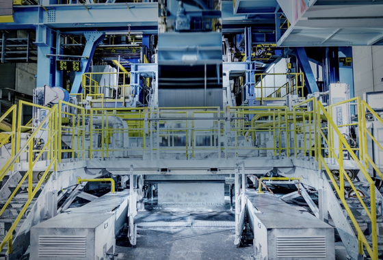 Linha de galvanização de aquecimento de água garantindo uma superfície lisa e brilhante