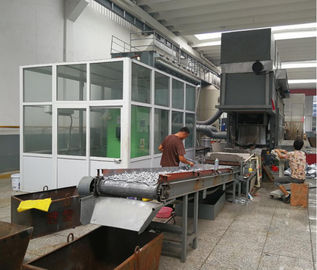 Linha de produção máquina da galvanização do mergulho ISO9001 quente de revestimento da placa de aço
