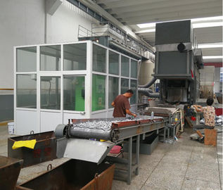 Linha automática da galvanização do mergulho quente dos parafusos e das porcas