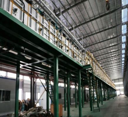 Equipamento automático de galvanização por imersão a quente controlado por PLC Amigável ao ambiente com 55000 ou 110000 conjuntos