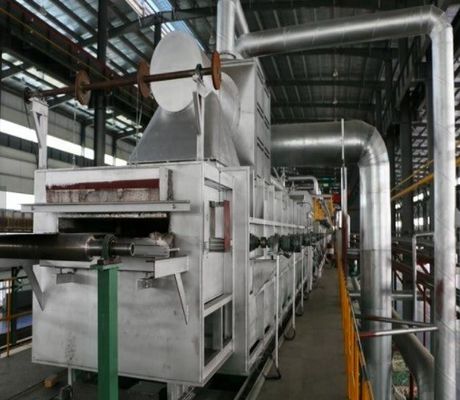 Linha de galvanização avançada com sistema de detecção de fugas
